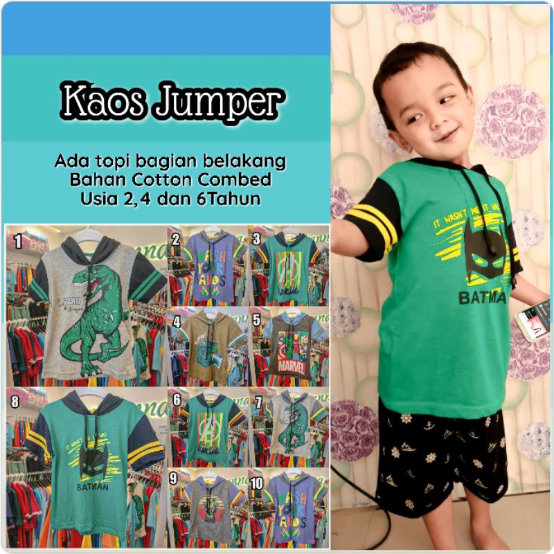Kaos Jumper Carters / Kaos anak carters/Carters Anak