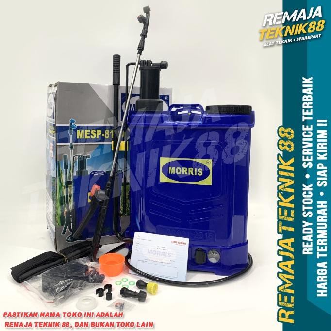 ALAT SEMPROT HAMA MORRIS / SPRAYER 2 IN 1 ELEKTRIK MANUAL / 18 LITER termurah