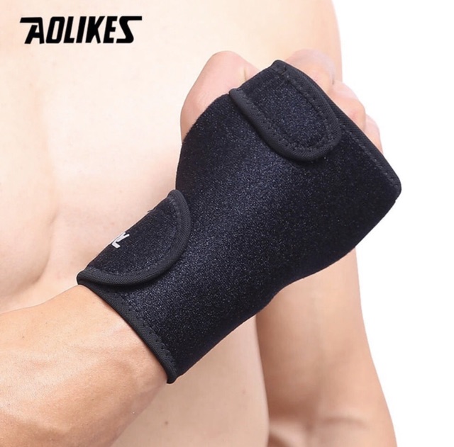 1676 AOLIKES WRIST RECOVERY WRAP SUPPORT BAND STRAP SARUNG TANGAN