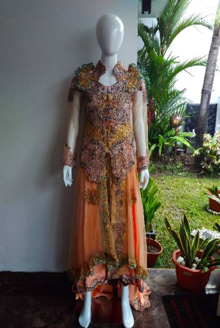 Kebaya manten payet cantik