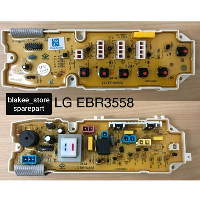 MODUL PCB MESIN CUCI LG FUZZY LOGIC WF H700PC WF H777TC