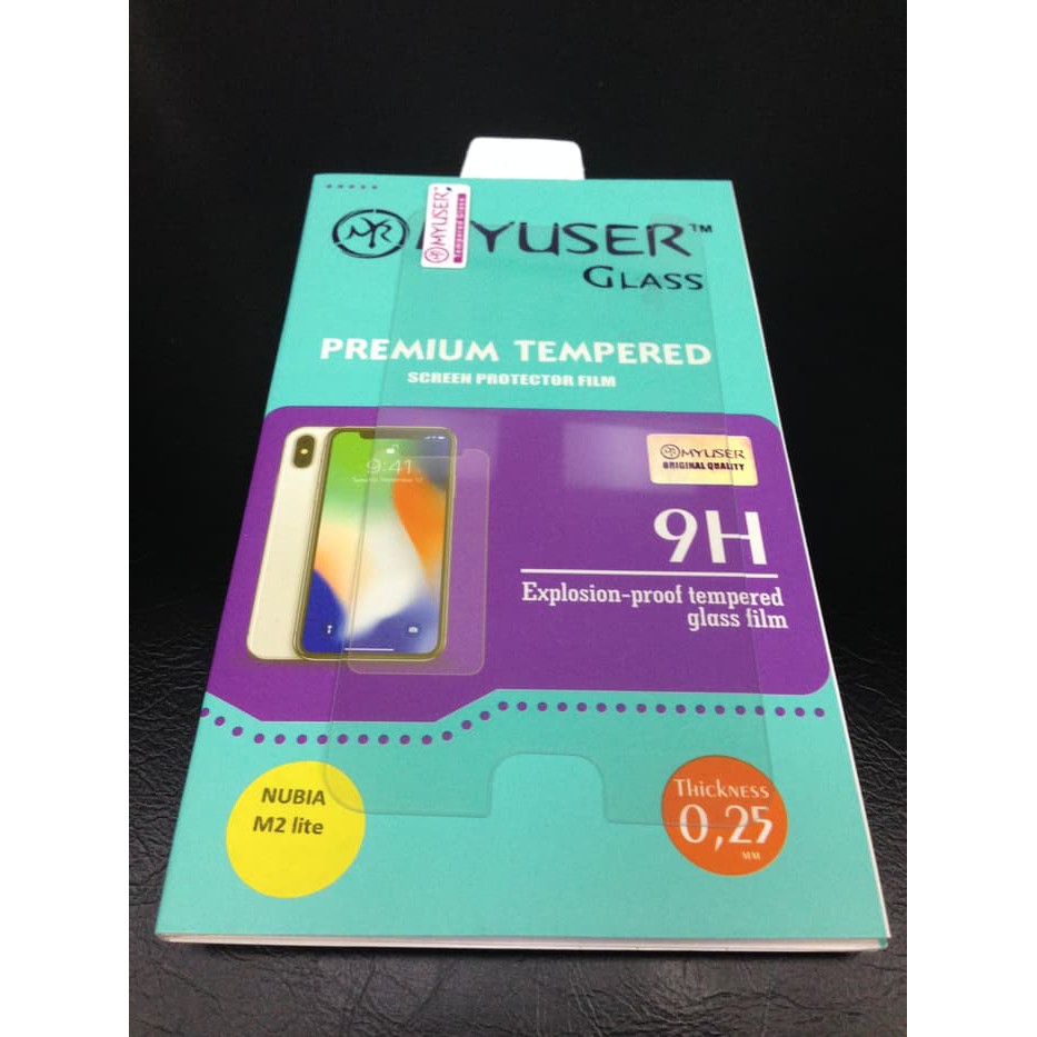 [termurah] Tempered Myuser Glass ZTE Nubia M2 Lite