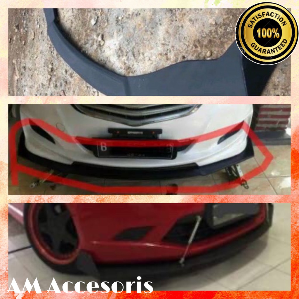 Jual Lips Winglet Spliter Bumper Bemper Universal Bisa Jazz