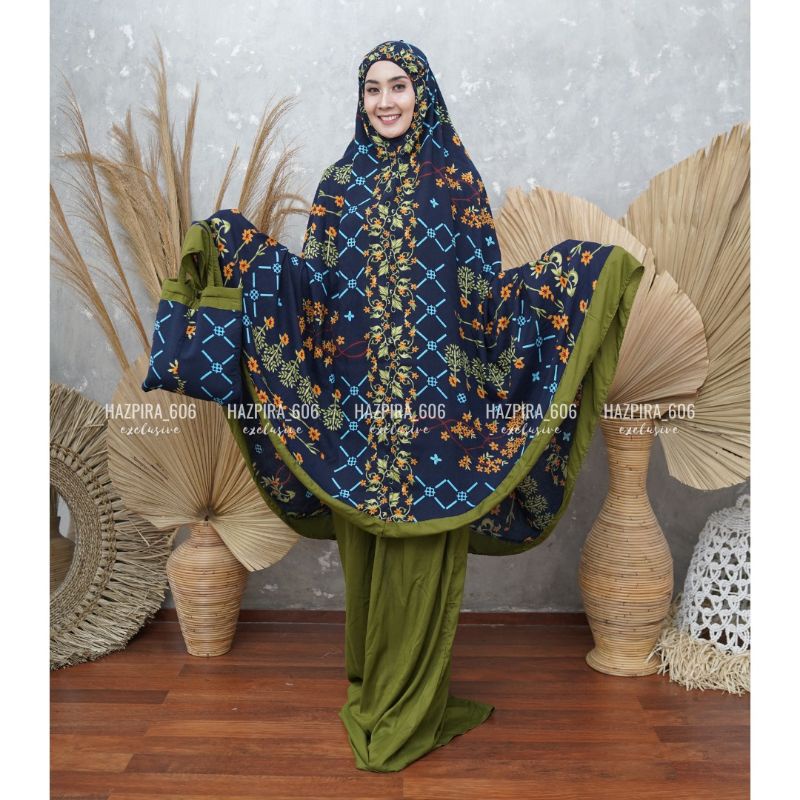 Mukena Bali Dewasa Rayon Premium Prisya 5 Jumbo