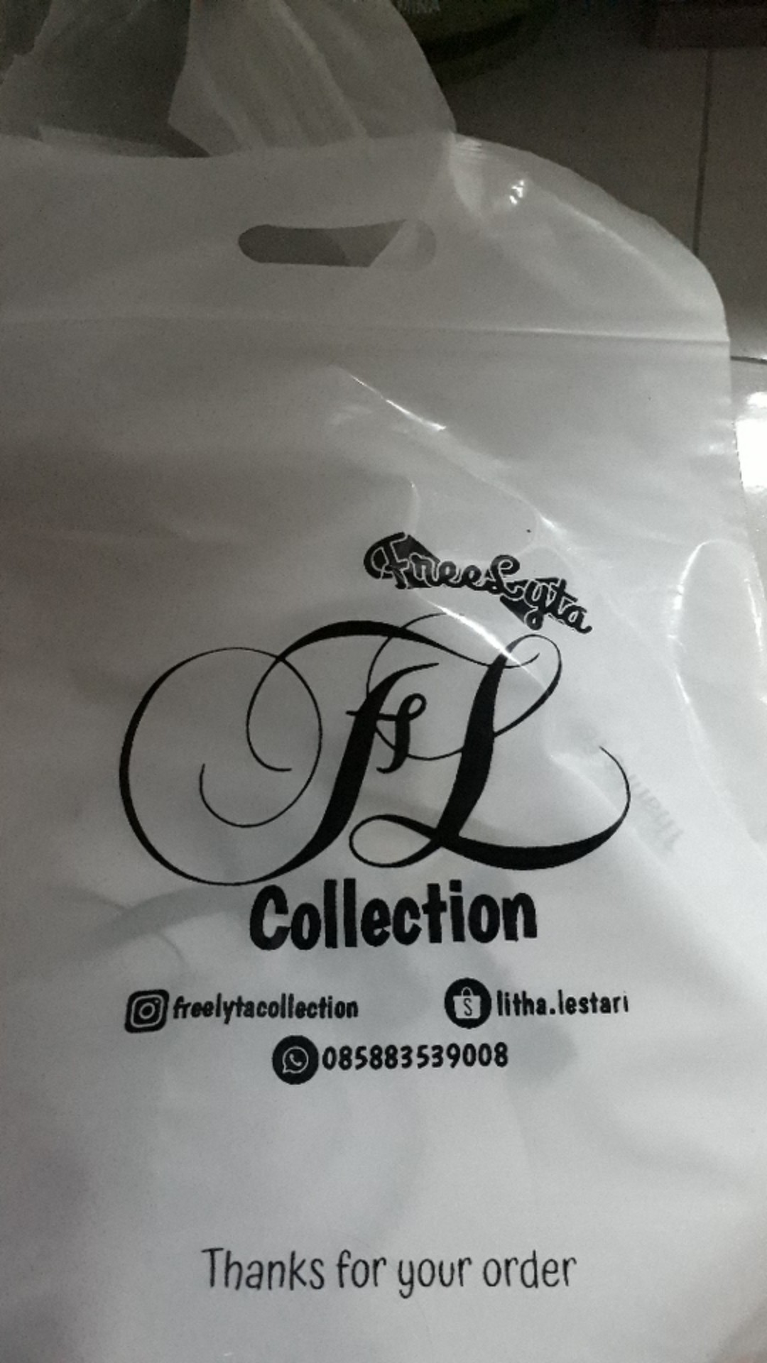 Plastik Sablon / Plastik Ziplock Ukur 25x35+7 Free Desain