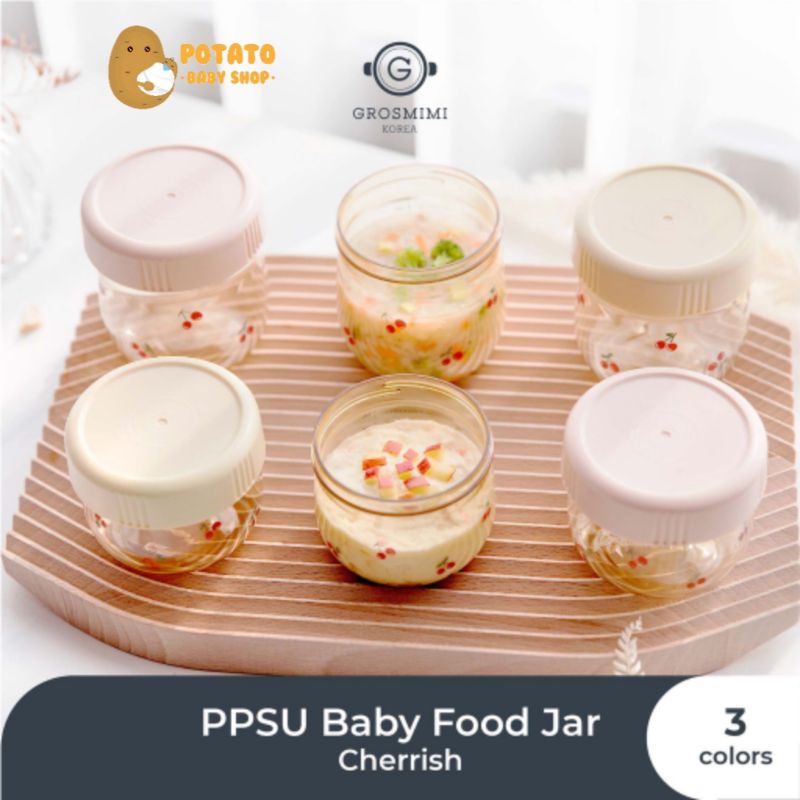 Grosmimi PPSU Baby Food Jar 150ml &amp; 250ml