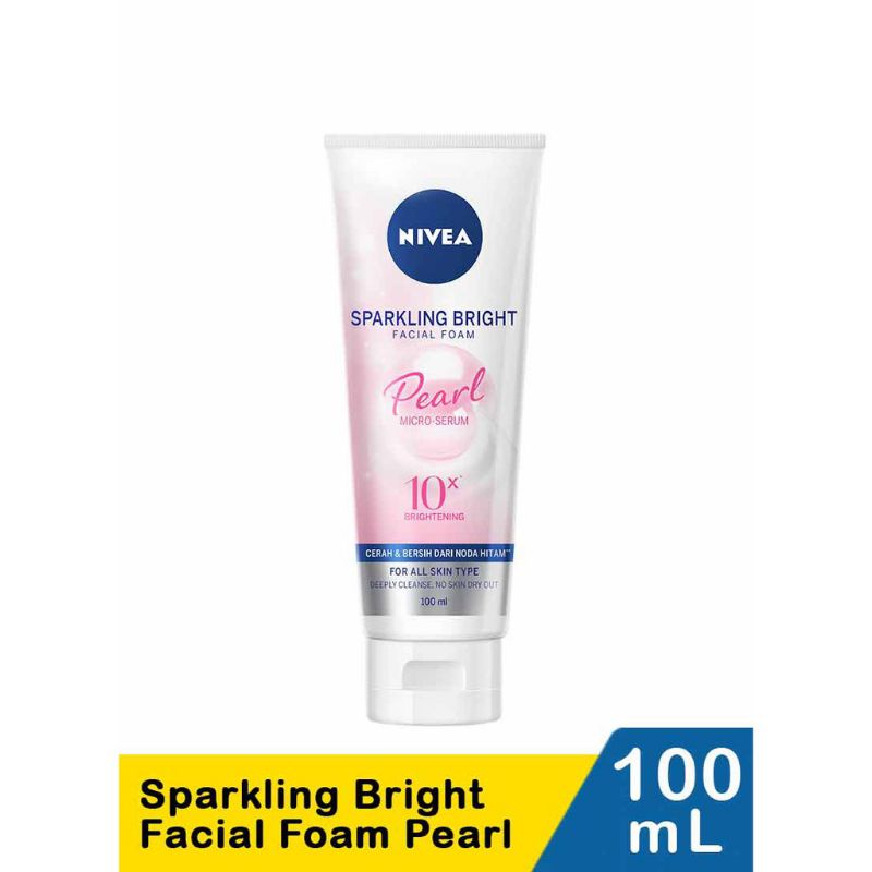 Jual Nivea Sparkling Bright Facial Foam Ml Ml Shopee Indonesia