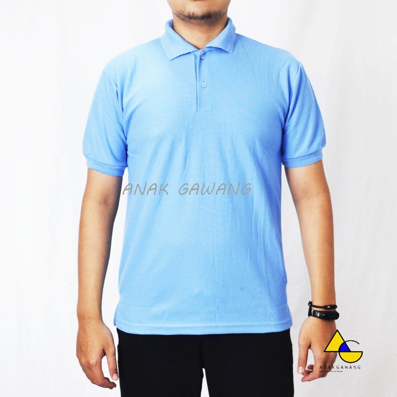 Kaos Polo Shirt Cotton Areza Jersey Polo Anakgawang