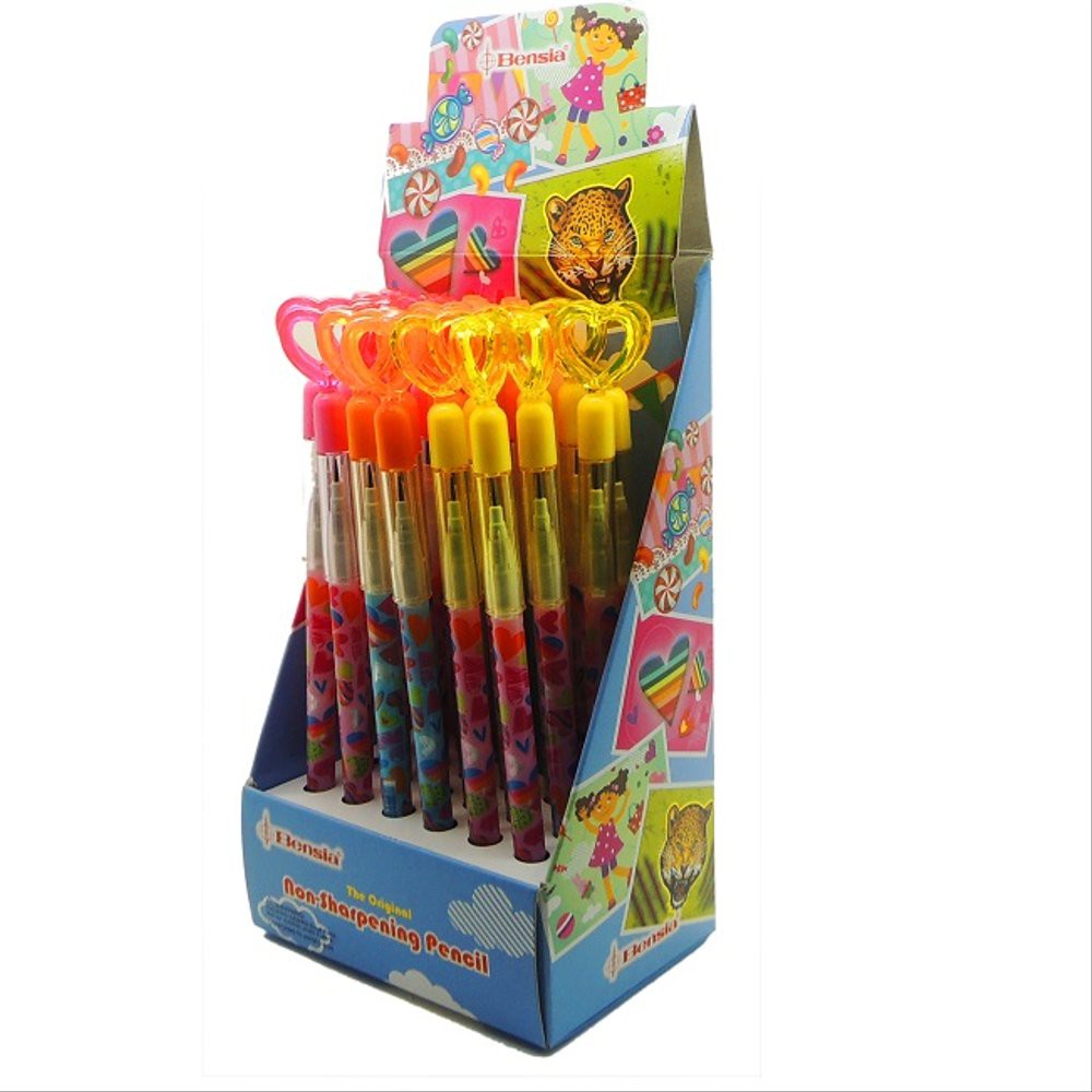 

Aman Bensia Original Pensil Susun Motif Love Isi 24 Pc PARD-P8 Trendi