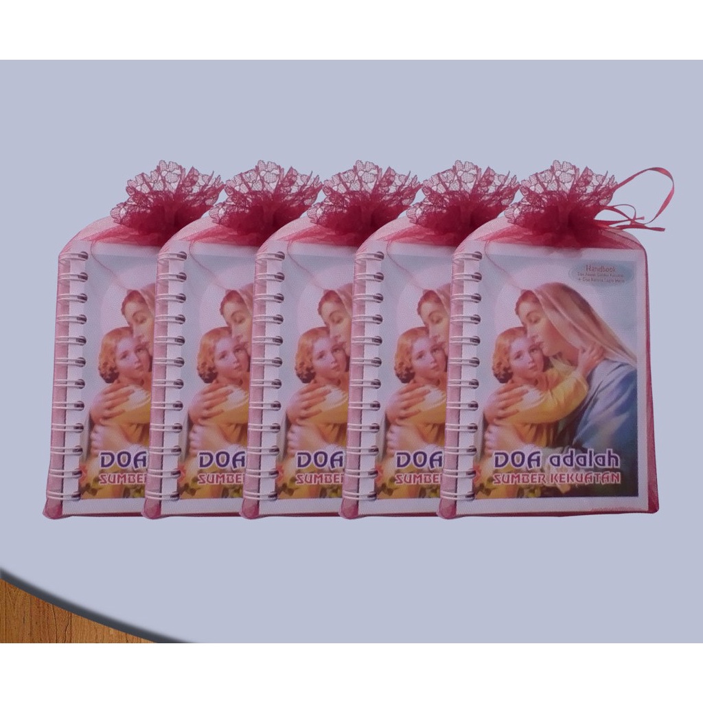 Moonmarket Souvenir Buku Doa Katolik /Paket Souvenir Rohani Katolik/Paket Doa/Buku Souvenir/Paket