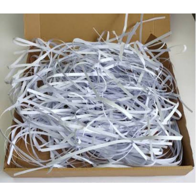 

Kertas Serut Tambahan Packing / Kertas Potong Bekas Ekstra Packing / Kertas Cacah Bekas / Shredded Paper