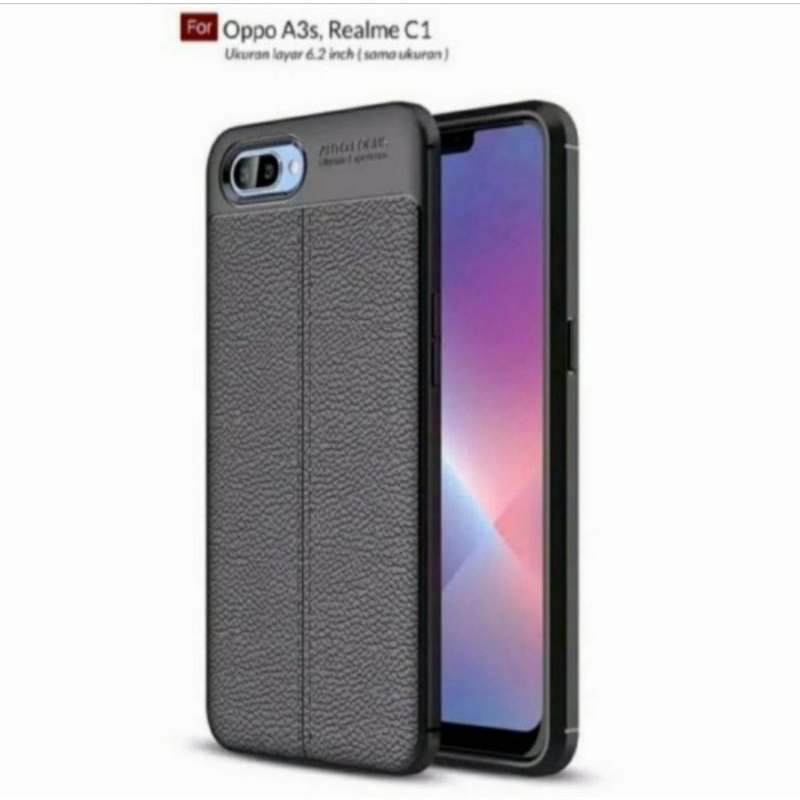 Realme C1 C2 C3 soft case silikon carbon