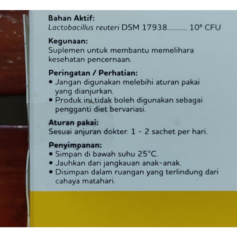 Interlac Probiotik Sachet / Memelihara Kesehatan Pencernaan