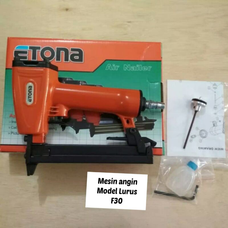 

Etona air nailer f30 mesin paku tembak etona f30 Bonus 1 spartl bumper dan nozzel