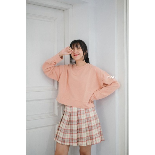 ZANO BASICS Sweater Crop Casa