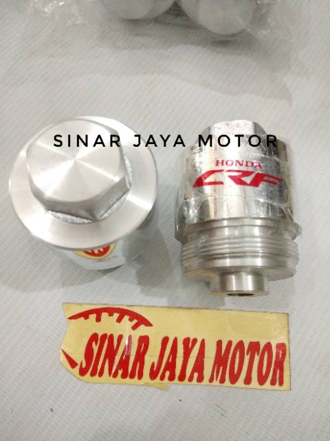 Peninggi shock depan honda crf 150