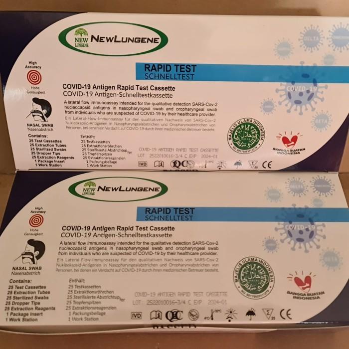 Antigen New Lungene swab hidung Nasal