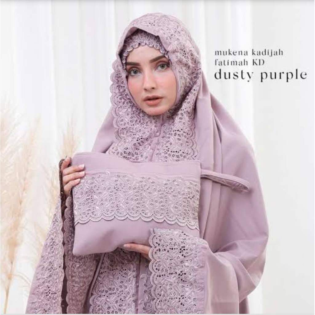 MUKENA DEWASA FATIMAH KHADIJAH MUKENA KHADIJAH SYAHRINI ORIGINAL JUMBO