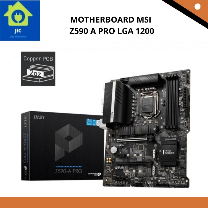 MOTHERBOARD MSI Z590 A PRO LGA 1200