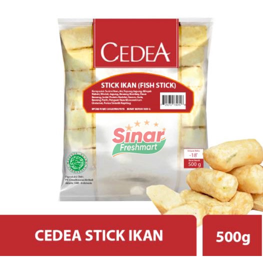 

[SINAR.FRESHMART] CEDEA Stick Ikan / Fish Stick / Stik Ikan [500gr]