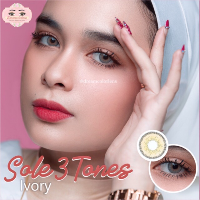 SOFTLENS EOS FUZZY SOLE 3T IVORY ( NORMAL S.D -6.00 )