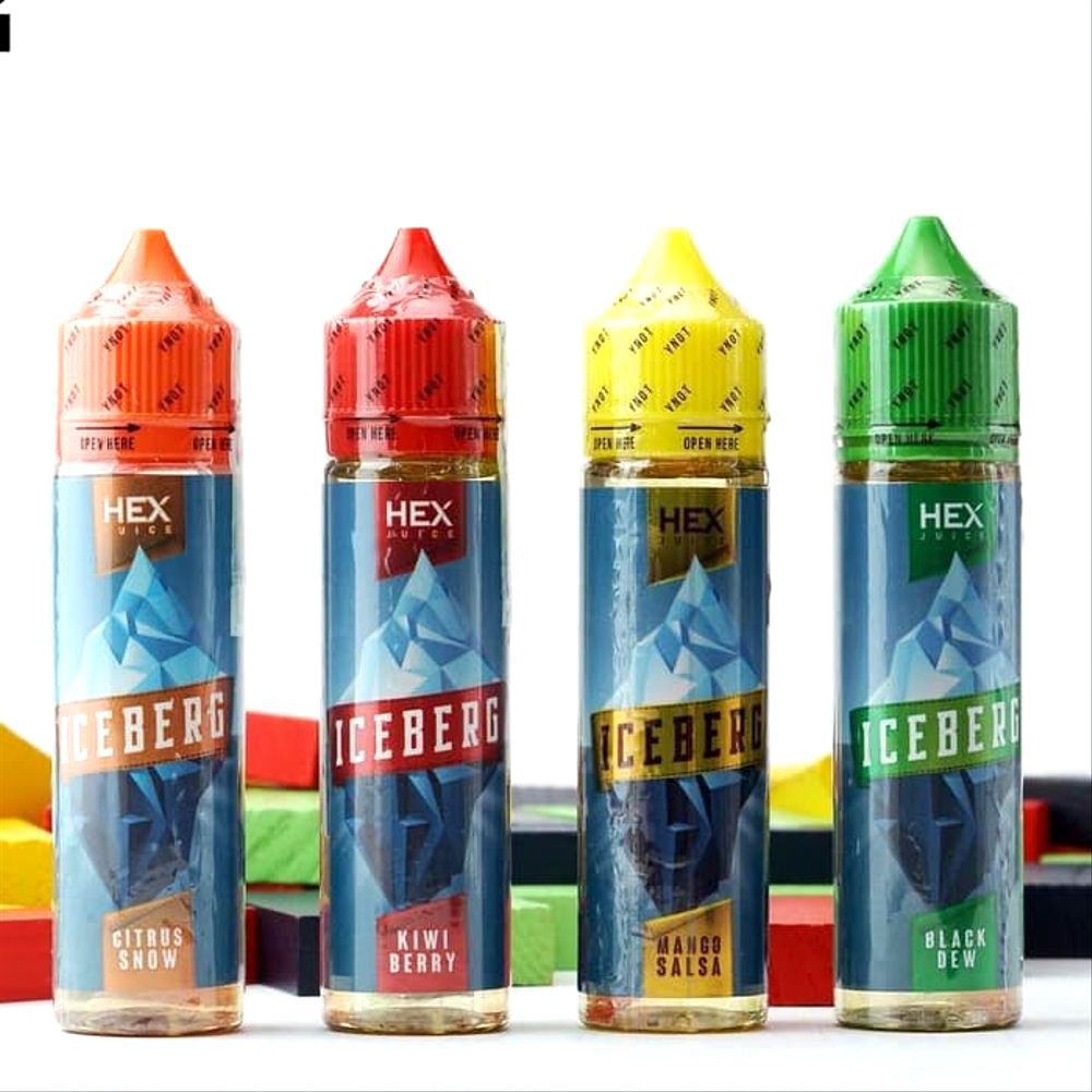 ICE BERG SERIES 60 ML 3MG 100% ORIGINAL -22