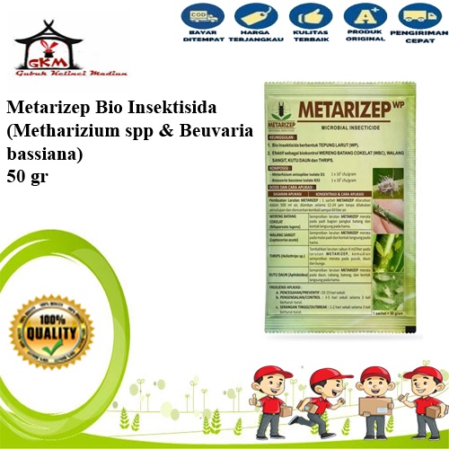 Metarizep - Bio Insektisida (Metharizium spp &amp; Beuvaria bassiana)