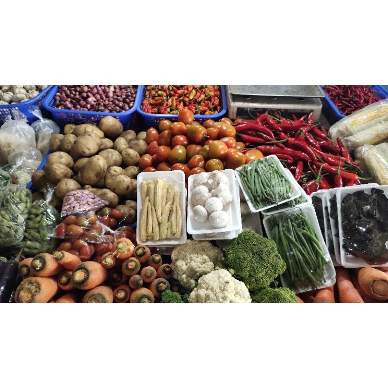 

sayur segar dan sembako