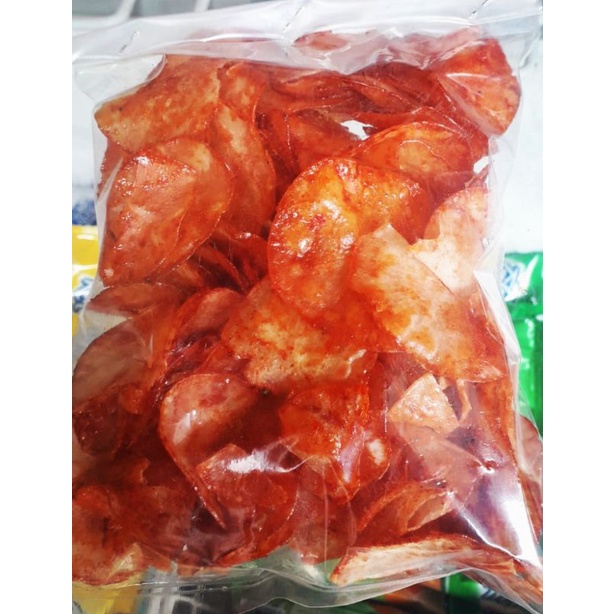 

Kripik singkong pedas manis