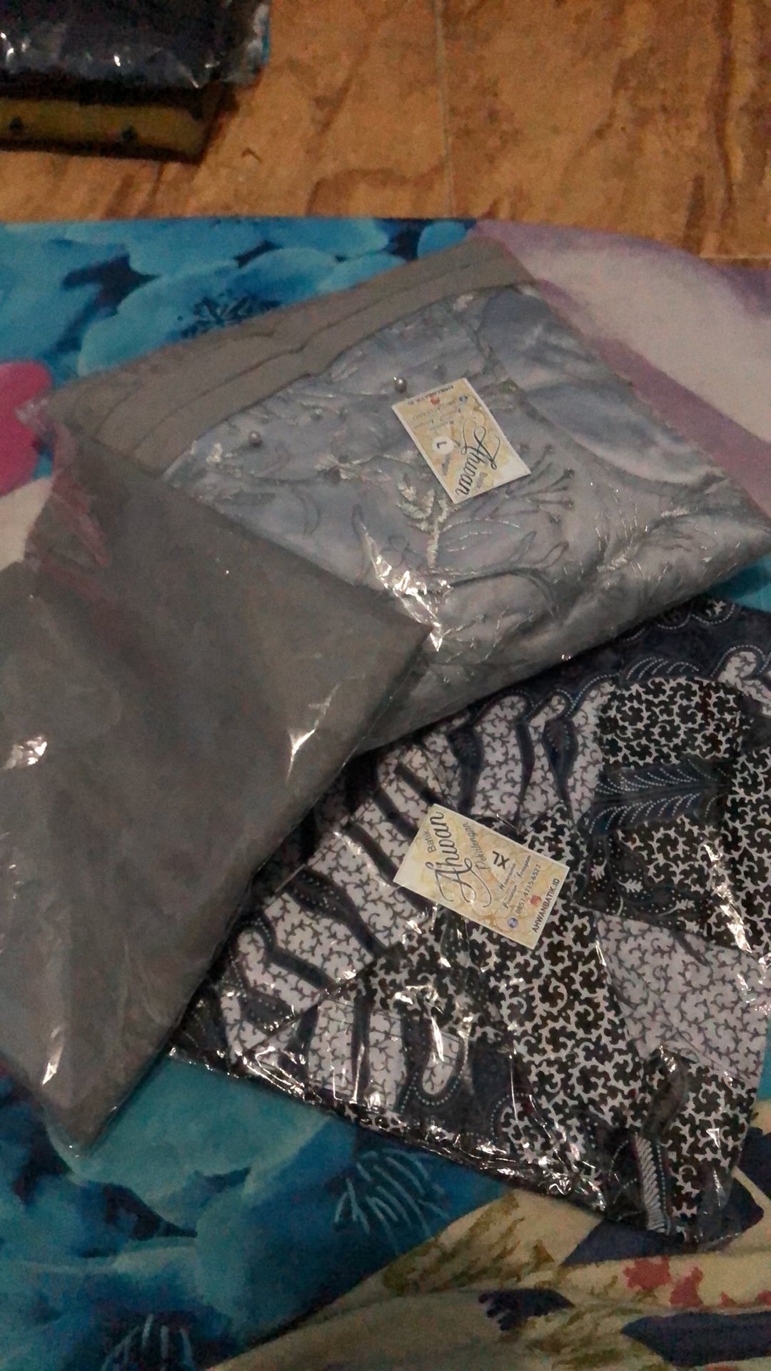 Gamis Batik Couple Aleena | Gamis Couple Modern ( Free Jilbab )