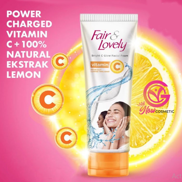 FAIR &amp; LOVELY BRIGHT C GLOW FACIAL FOAM