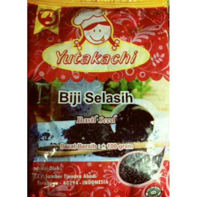 

Biji selasih / telasih 100gr / repacking yutakachi