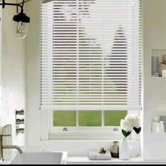 krai kirai tirai krey jendela mini blind venetian pvc plastik 81x163cm