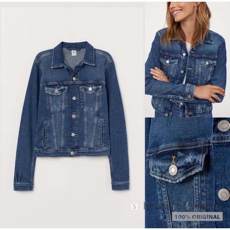 Jastip Jacket denim H&M