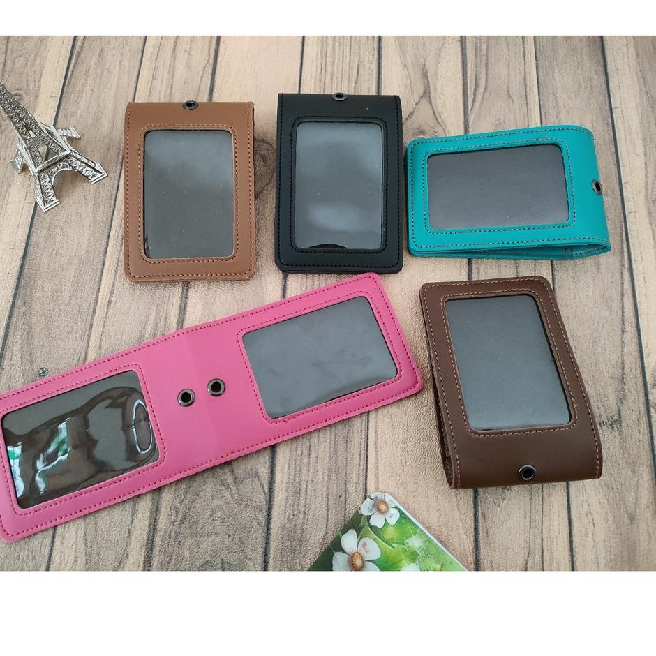 

(YI)✩ NAME TAG Id Card BOLAK BALIK Kulit NTS031|Produk⭐.viral|⭐