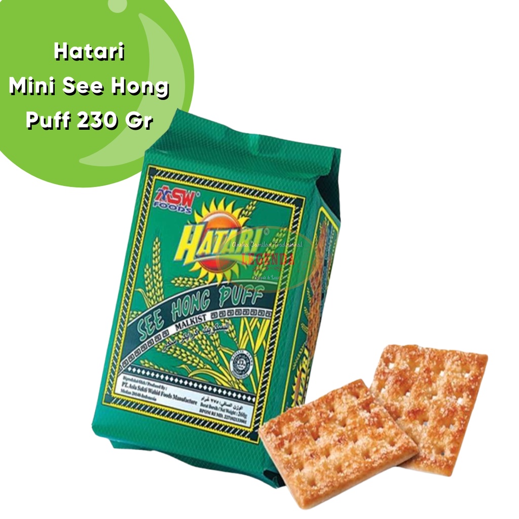 

ASW Hatari Mini See Hong Puff Malkist Malkis 230gr manis