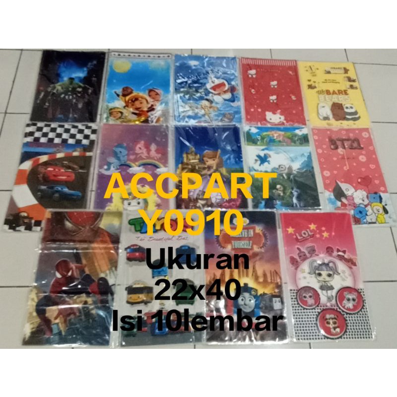 

Plastik Ulang Tahun / OPP Party Bag / Goodie Bag / Plastik Bingkisan Snack Ultah ( 10lmbr )