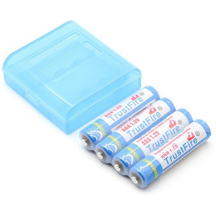 TrustFire Baterai AAA Rechargeable Ni-MH 900mAh 1.2V 4 PCS -SN75