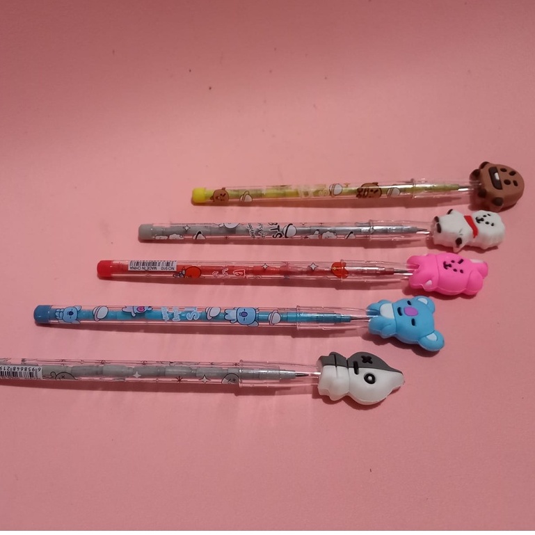 Pensil Susun Karakter BTS BT21