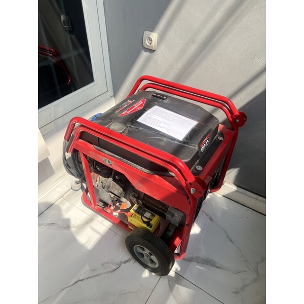 Genset Zehn zg6500ne generator set 5500w 1ph new design