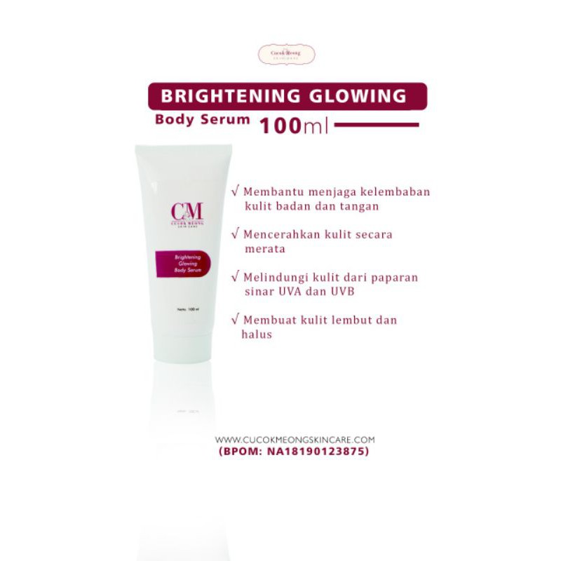 Brightening Body Serum Cucok Meong