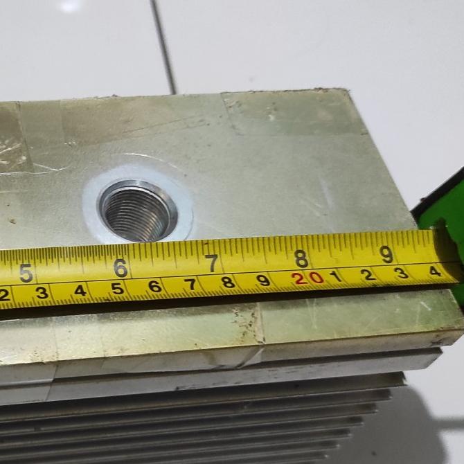 Heatsink Pendingin Tebal 24x9x13 cm laze71 Kualitas Baik