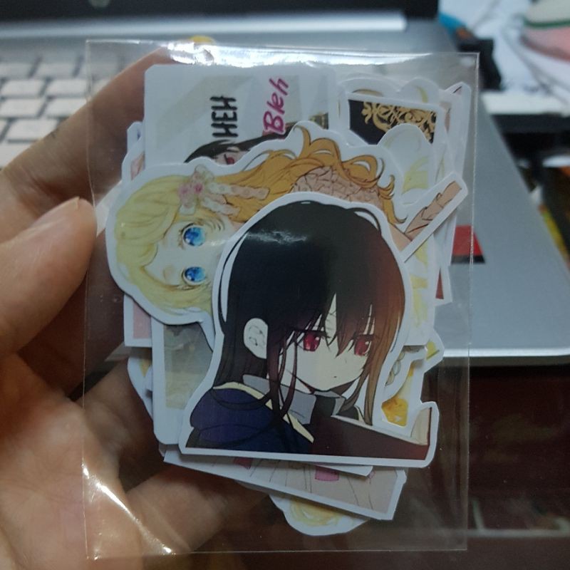 21 pcs/pack sticker who made me a princess