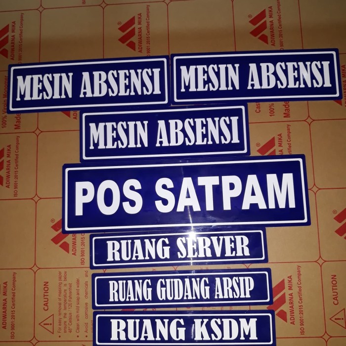 

Tygse70 Plat Acrylic Custom/ Sign Label/Sign Board Akrilik As71S0D