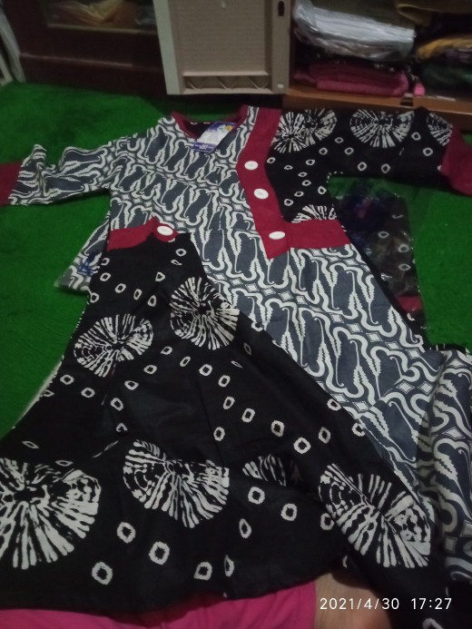 Batik Sarimbitan • Familly Set Abizard Couple Batik Keluarga •batik Couple Muslim •batik Berkualitas