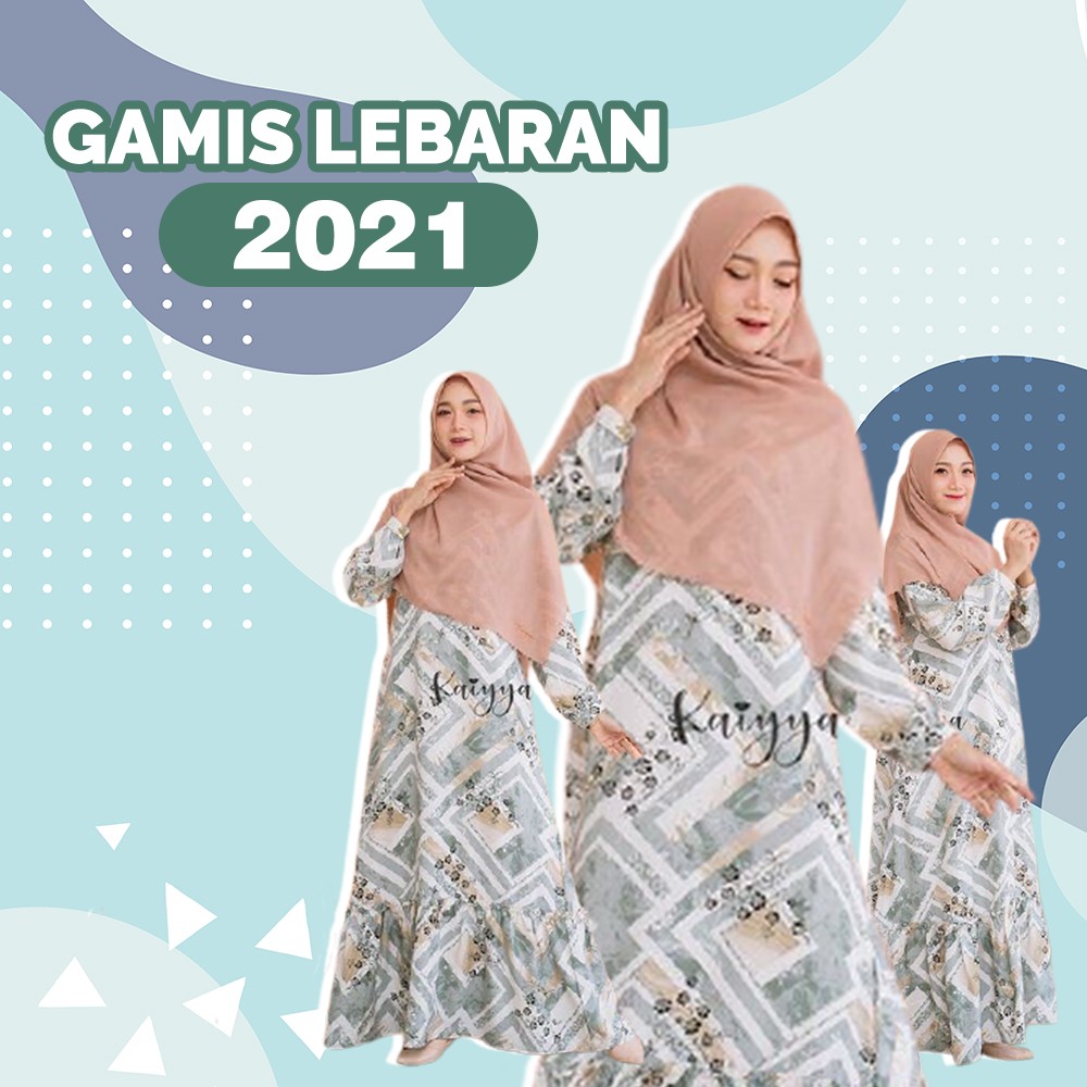 Baju Lebaran Simple Gamis Lebaran Gaun Model Gamis Untuk Lebaran 2021