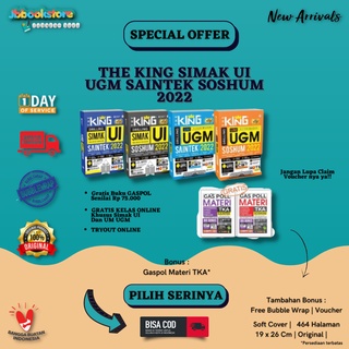 Jual The King Simak UI UGM Saintek Soshum 2022 / DRILLING UM UGM 2022