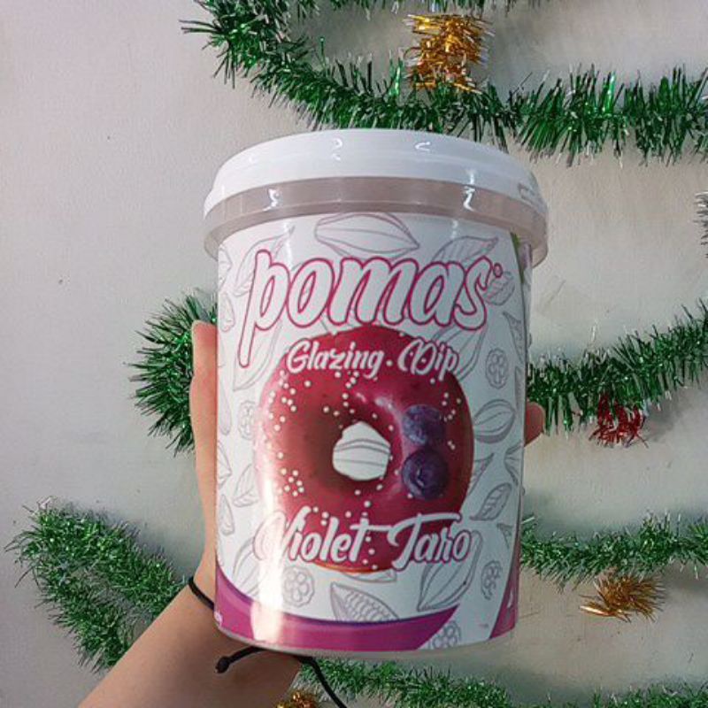 

GLAZE POMAS/DIPPING , SAUS, TOPPING, DONAT, BROWNIES, brownis, selai, olesan