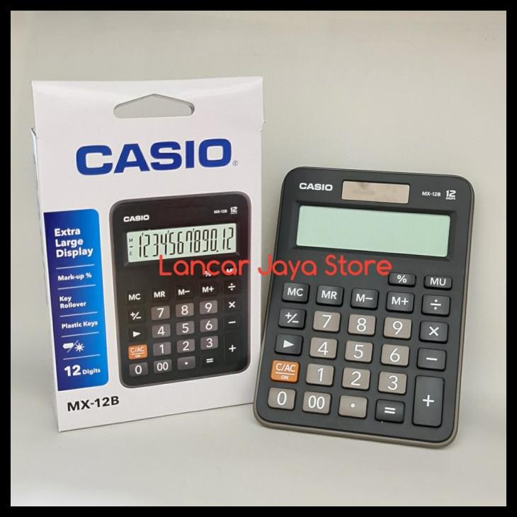 

Kalkulator Meja Casio Mx12B Casio Calculator Casio Mx-12B Kode 228