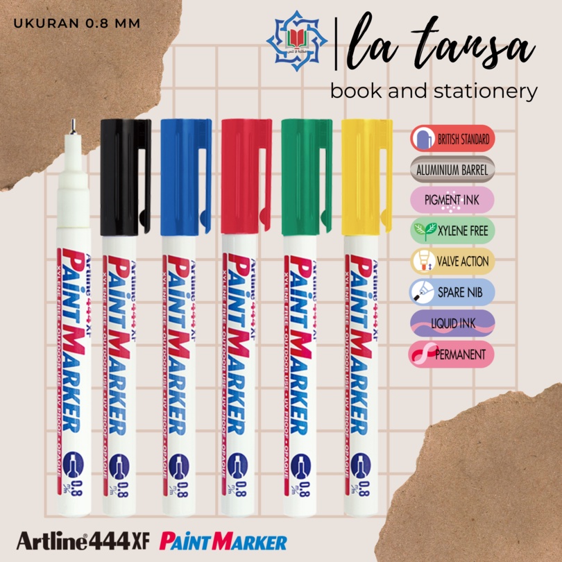 

ARTLINE 444XF PAINT MARKER 0.8 MM